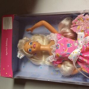 Special edition birthday surprise Barbie